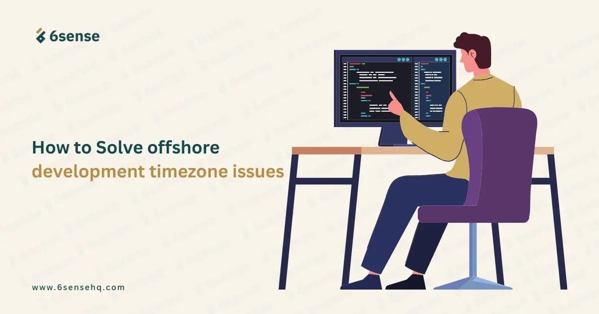How to solve offshore development time zone issues with a structured remote workflow.